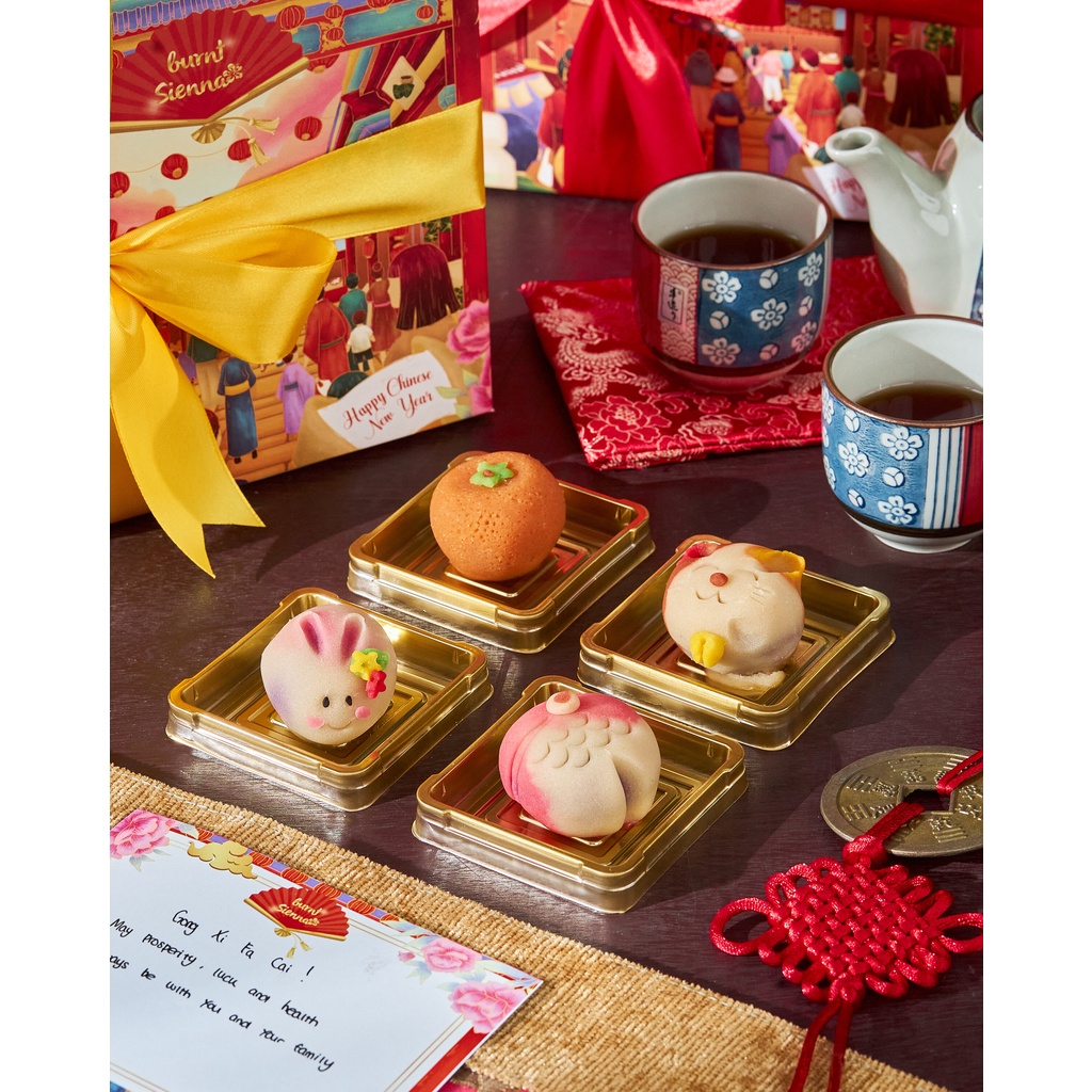 

QUATRO GOLD MOCHI - Imlek Hampers