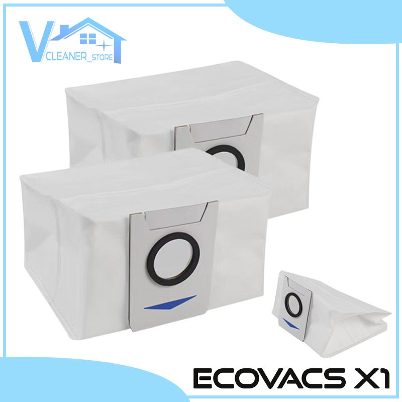 Untuk Deebot Ozmo Ecovacs X1 Turbo Omni Robot Vacuum Cleaner Dust Bag atau Kantung Debu Filter Main Brush Mop
