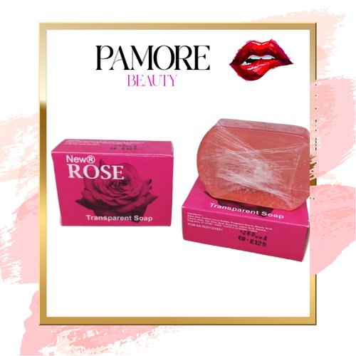SABUN ROSE BPOM NEW ROSE TRANSPARANT SOAP