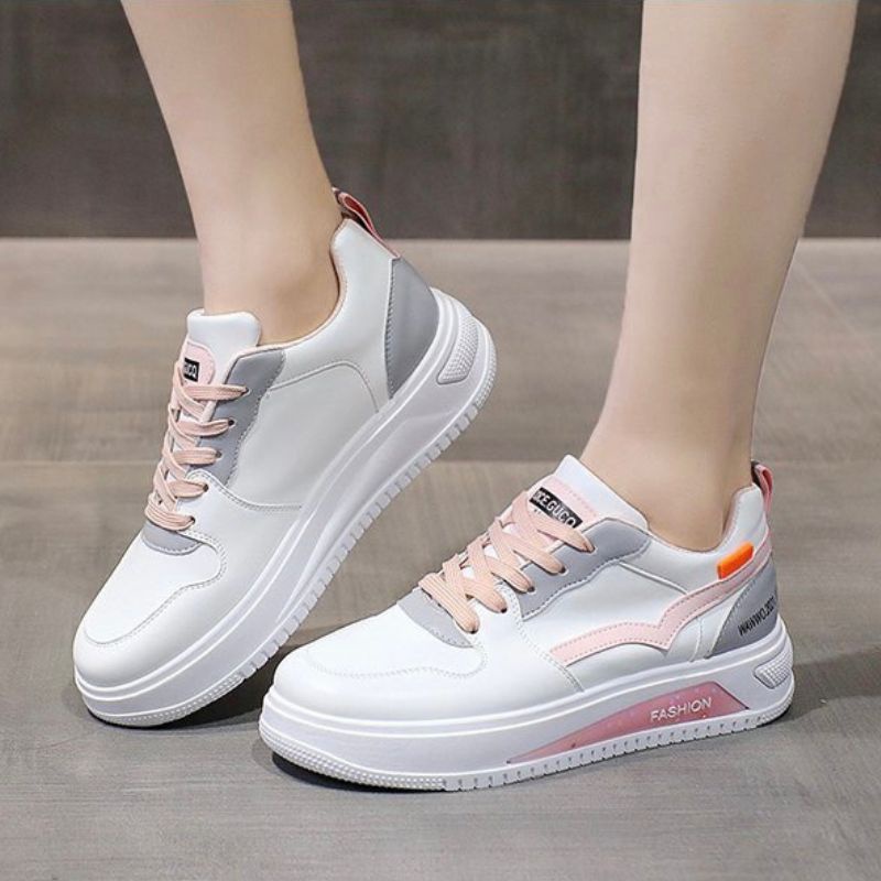 RYX - Cloudy Gloam Sepatu Sneakers Tali Wanita Fashion Casual / Olahraga - Ori Import