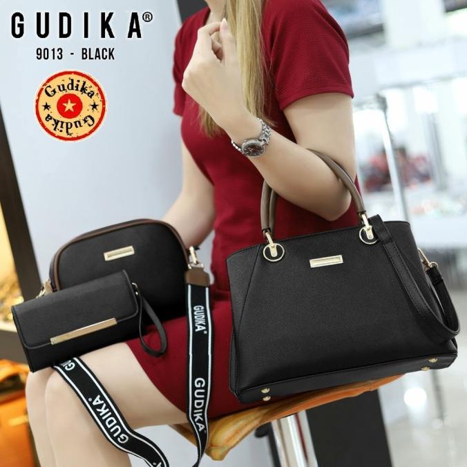 GUDIKA bag 3 in 1 Original 9013 tas wanita gudika selempang kekinian t