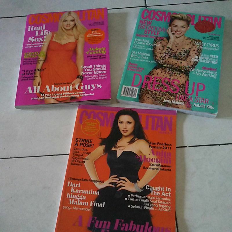 majalah cosmopolitan 2011,2012,2013, 2014 Jennifer Lopez