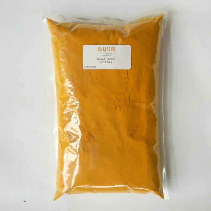 

best seller] Kunyit Giling Halus Murni Herbal Alami Bumbu Dasar 1kg