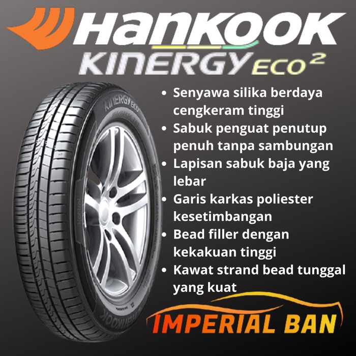 175/50 R15 Hankook Kinergy Eco 2 Size Ban Mobil Datsun Go Hatchback