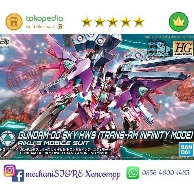 Hg Oo Sky Hws Trans Am Infinity Mode 00 Sky Oo Diver 00 Diver Bandai