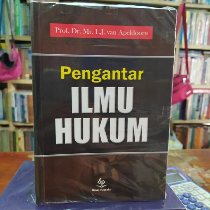 

Pengantar Ilmu Hukum ori Van Apeldoorn