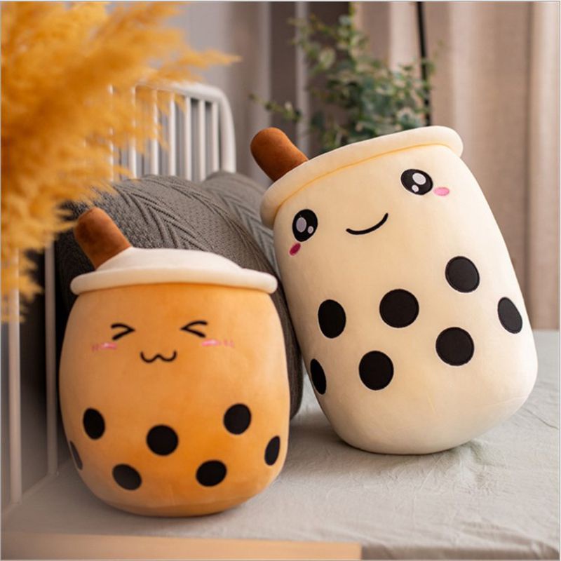 Teh24 /35 /50 /70cm Bubble Boba Cup Boneka Lembut Bantal Mewah Kawaii Cushion Cute