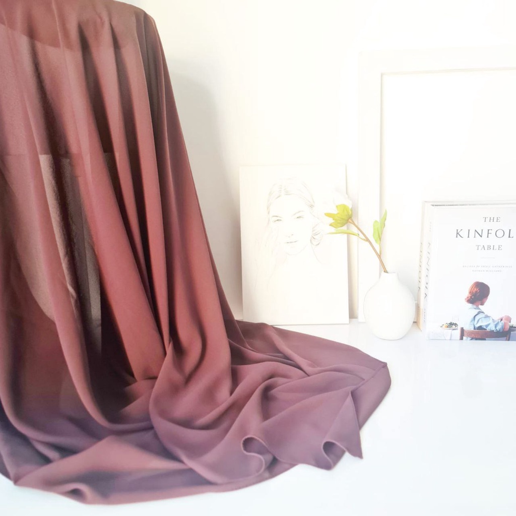 ZORA - Pashmina Inner Cyra 175x75 Babydoll - Hijab Wanita Muslim