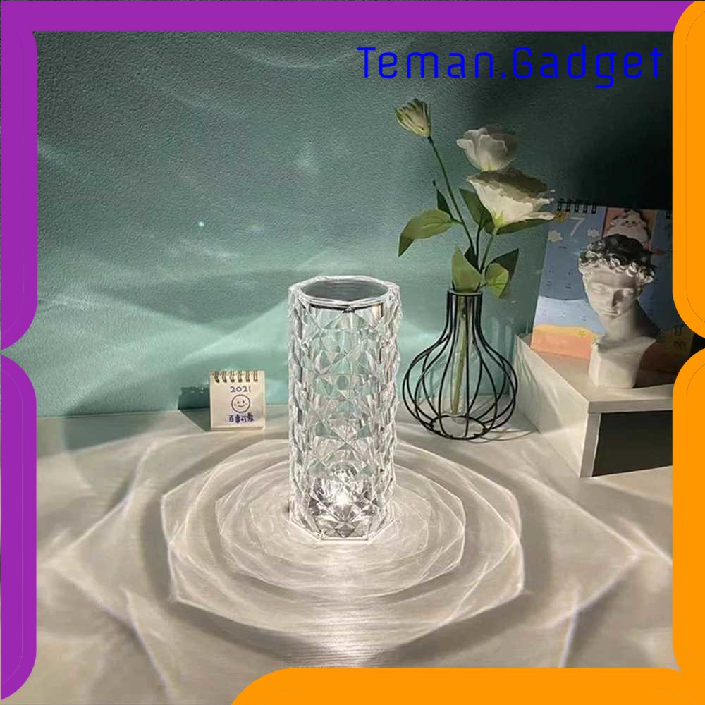 TG - LMP VKTECH Lampu Meja Tidur LED Crystal Table Lamp 3 Mode Lampu - R302