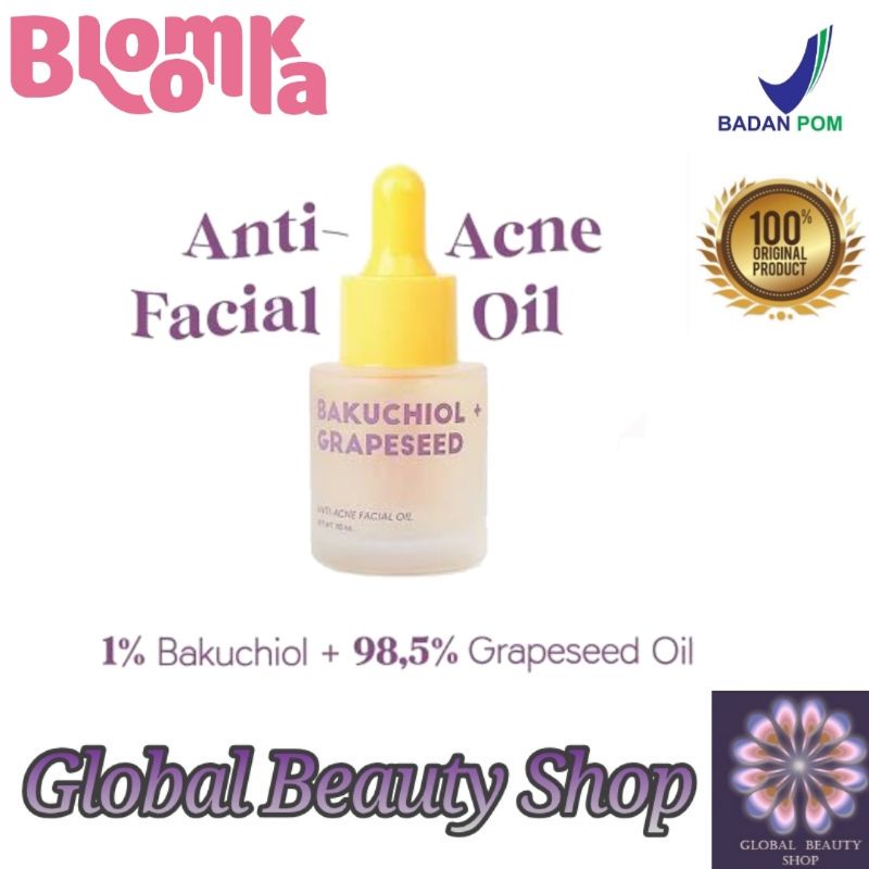 Bloomka Bakuchiol (Natural Alternatif Retinol) + Grapeseed Fungal Acne