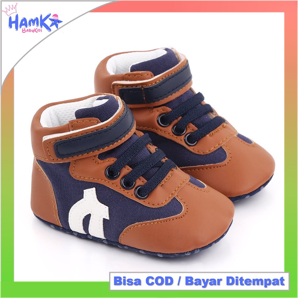 Sepatu Bayi Prewalker Laki Laki 0 6 12 Bulan Import Baby Boot Jordan Anak Laki Laki Umur 1 Tahun Cowok Cowo Kekinian