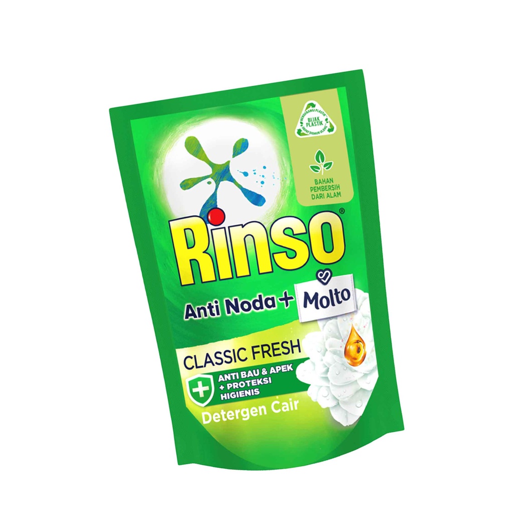 Rinso Cair/ Molto/ Deterjen Cair/ Classic Fresh 750ml