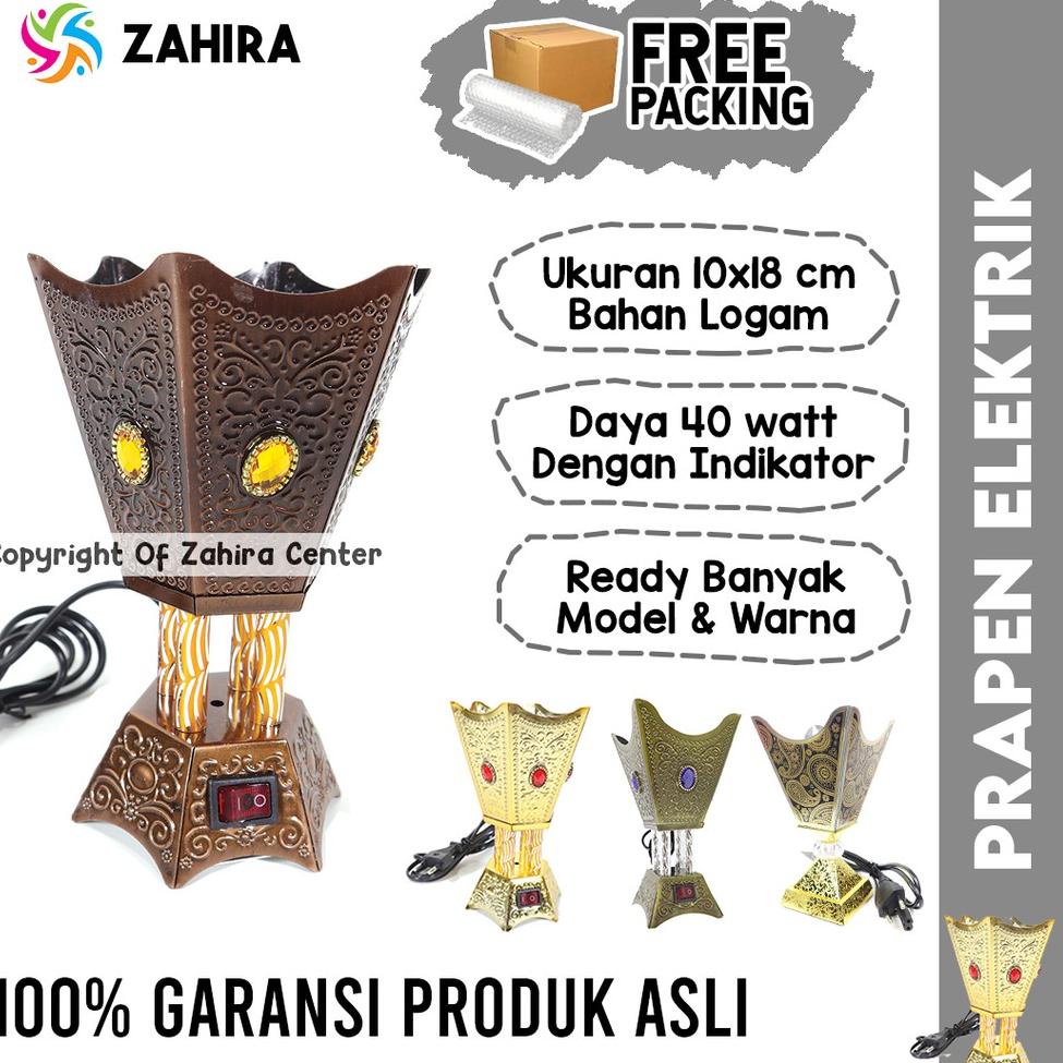 12.12 Fasion sale Prapen ELEKTRIK Premium Pembakar Dupa Mabkhara Tempat Bakar Bukhur Dupa Gaharu Pew