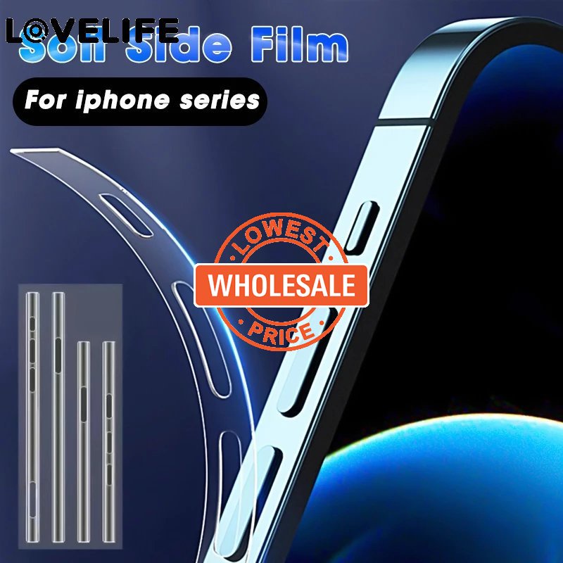 [Harga Grosir]1 Set Film Pelindung Layar Hydrogel Transparan Matte Anti Gores Untuk iPhone 14