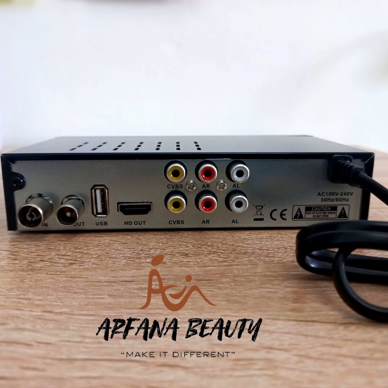 Set Top Box Tv Digital Tabung Antena Televisi Penguat Sinyal Chanel TV STB DVB T2 Full HD Receiver Wifi Youtube Setop Box Penerima Siaran Digital Elektronik Antena Televisi Tabung Digital Premium Original