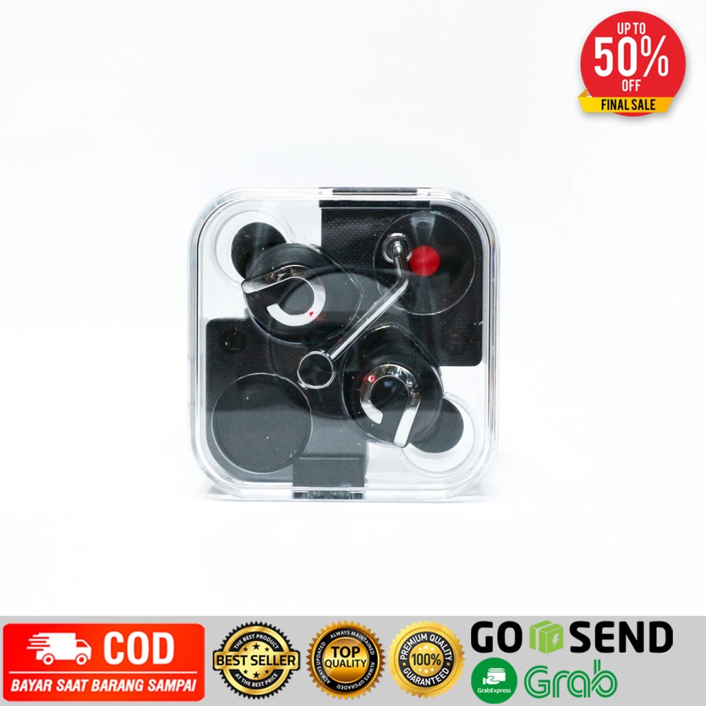 Jovitech E89 TWS Bluetooth Headset Bluetooth TWS Earphone Earbuds Transparant Dual Mode Gaming Earphone