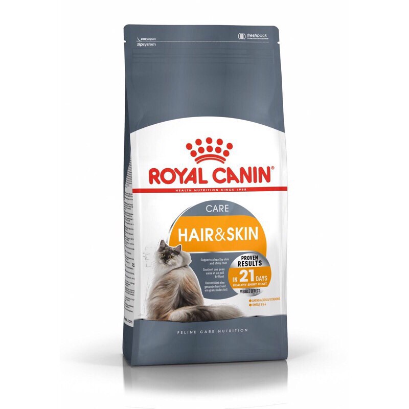 ROYAL CANIN HAIR &amp; SKIN 10 KG ( GRAB-GOJEG )