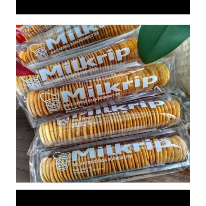 

Milkrip Roombutter Cookies mirip dengan lidah kucing