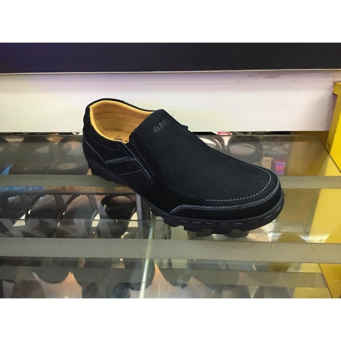 Sepatu Kulit Gats TO 2206 - Black - 38