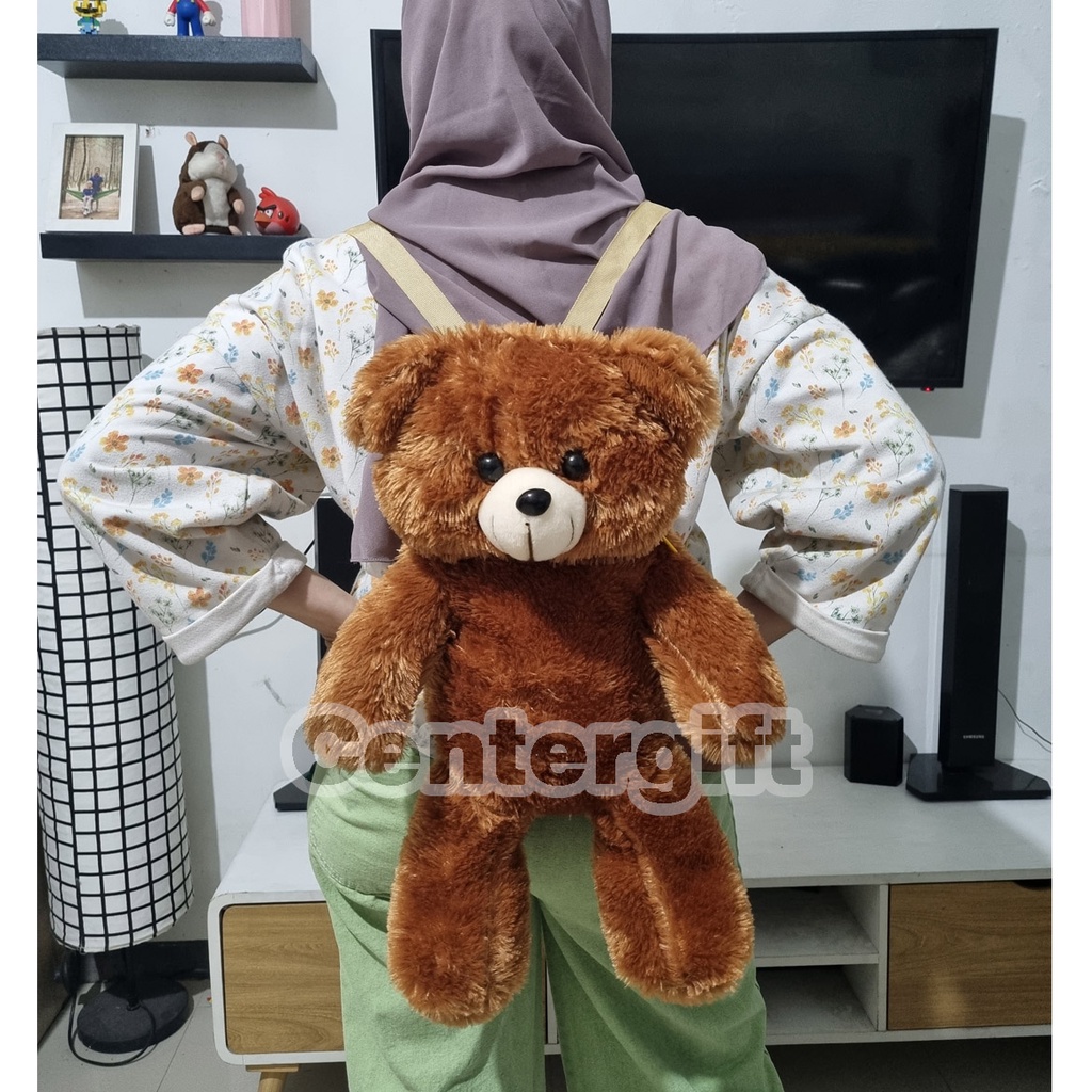 Tas Boneka Teddy Bear Lucu Tas Ransel Beruang Anak