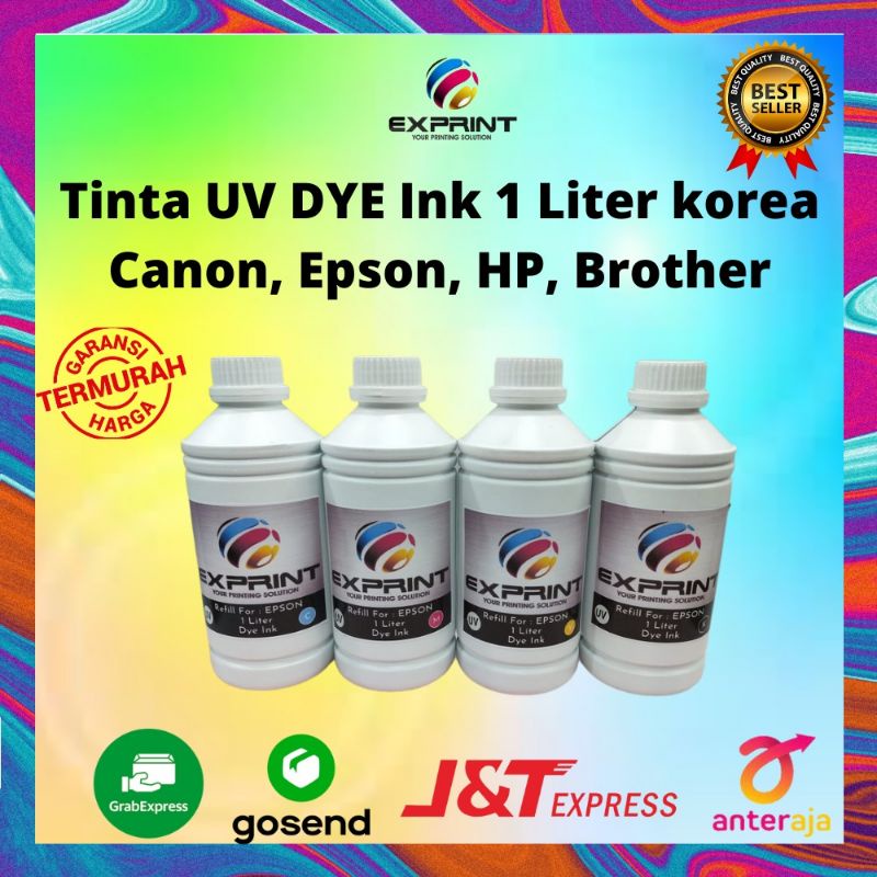 Tinta Refill Printer UV Dye Ink 1 Liter For Canon /Epson / Brother