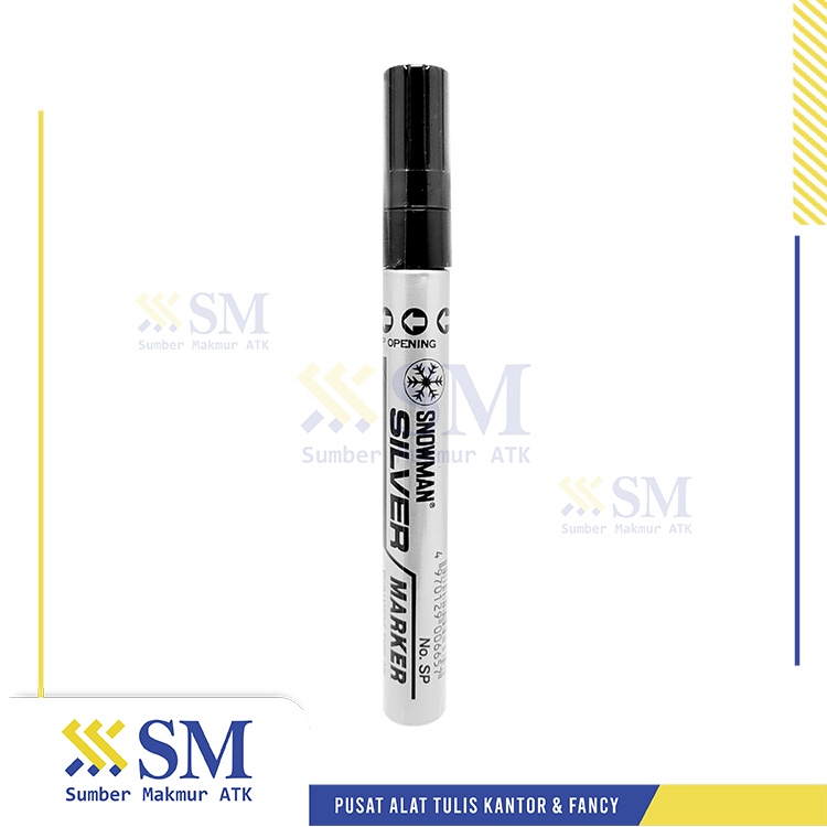 

SPIDOL / MARKER SNOWMAN SP-12 PERMANEN SILVER