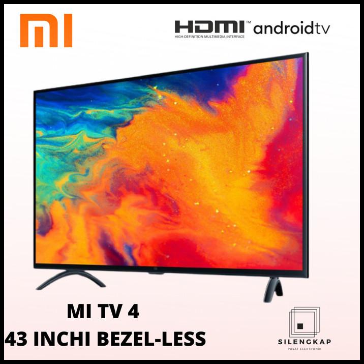 Tv Xiaomi Mi Tv 4 43 Inchi Bezel-Less Android Tv Garansi Resmi