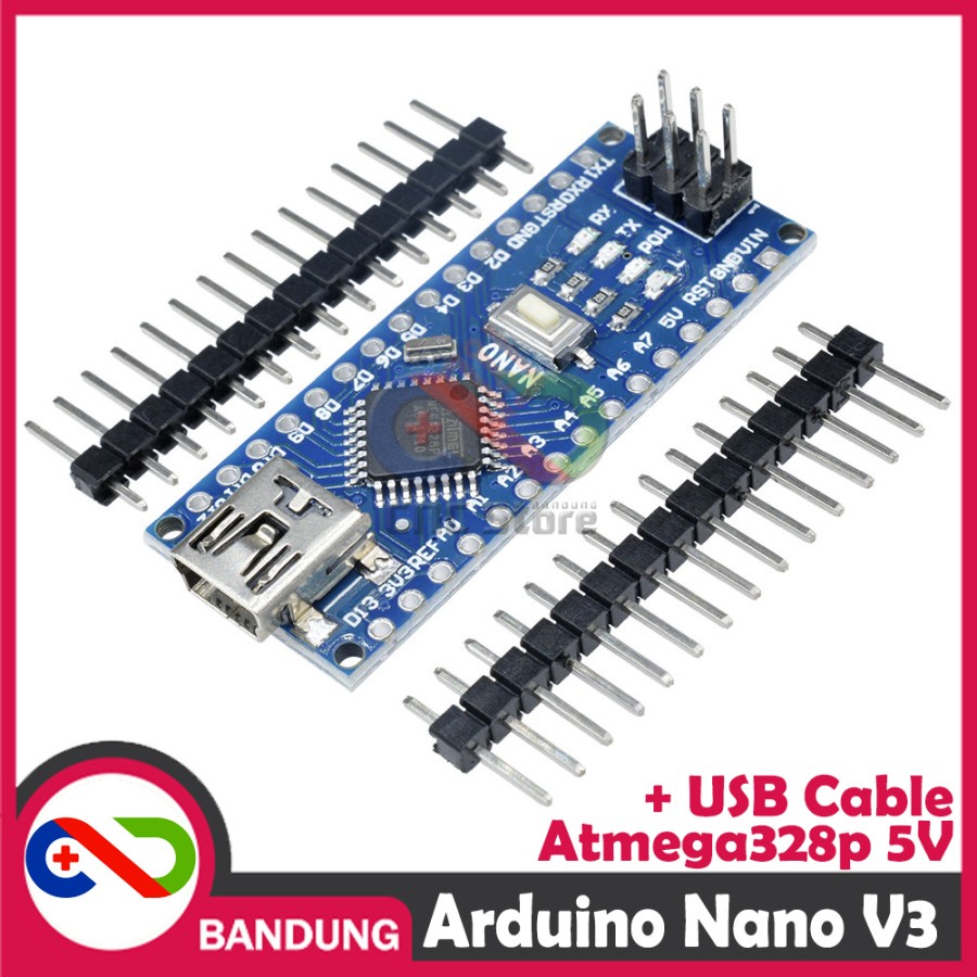 NANO V3 3.0 ATMEGA328P CH340 CH340G 5V BOARD + USB CABLE