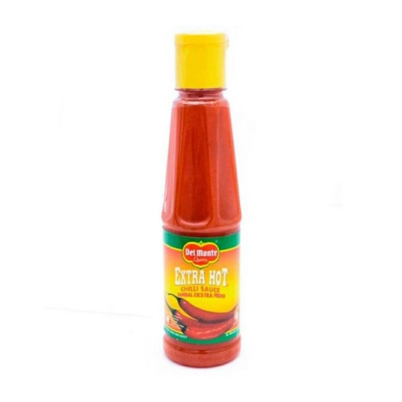 

DELMONTE SAUS EXTRA HOT 135ML / SAUS DELMONTE EXTRA HOT SAMBAL SAUCE 135 ML / DELMONTE SAUS SAMBAL BOTOL MEJA 135ML / DEL MONTE EXTRA HOT 135 ML / DELMONTE SAUS SAMBAL 140ml