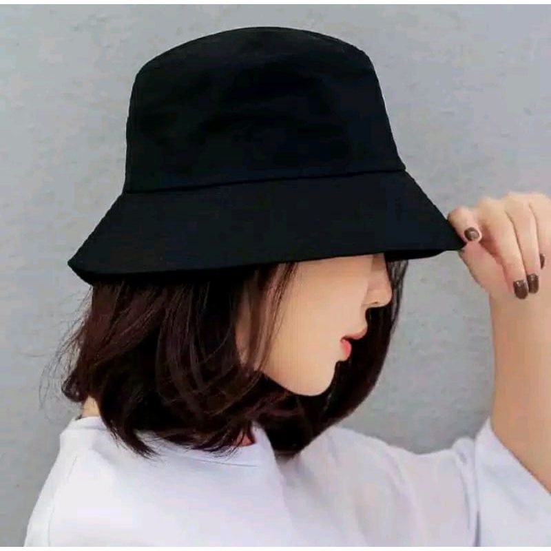 topi bucket hat topi korea topi rimba topi gunung keren wanita dan pria nct ikon