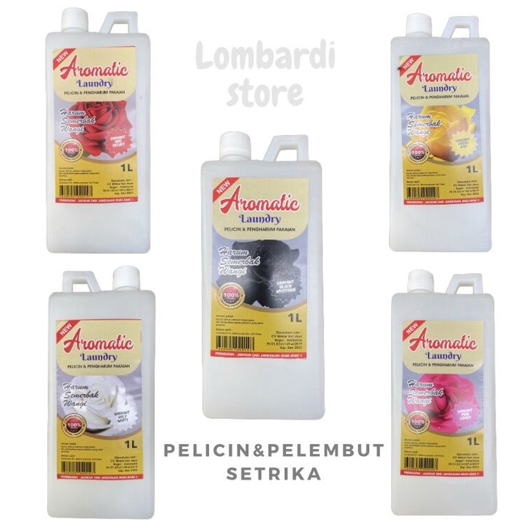 Aromatic Mawar Laundry Pewangi Tahan Lama/ Pengharum dan Pelicin Setrika Pakaian (Free Bubble)/ Peli