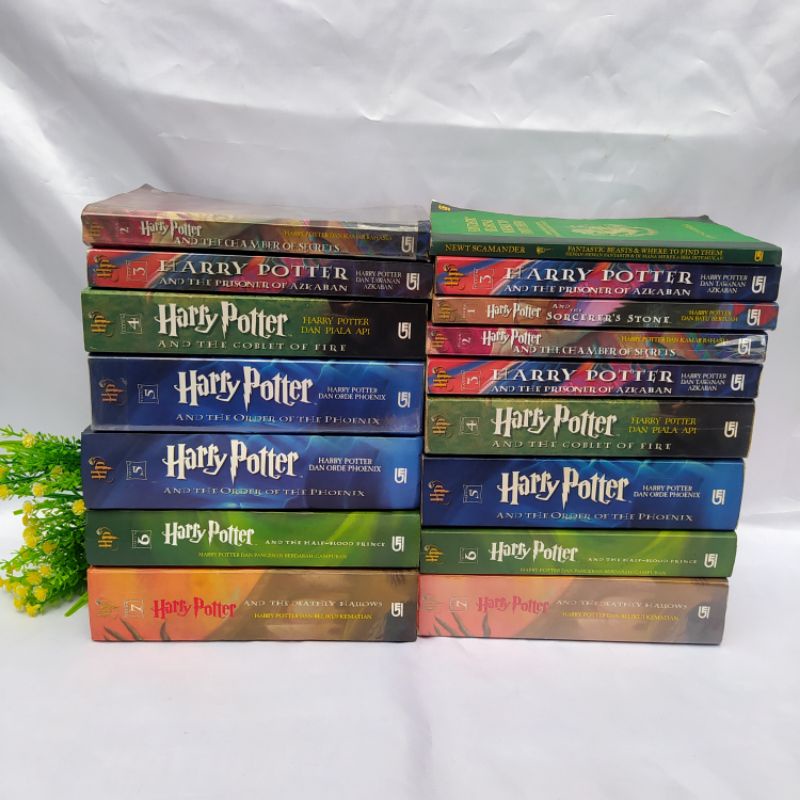 NOVEL HARRY POTTER ORIGINAL bekas preloved segel 1 2 3 4 5 6 7 - JK ROWLING | Harry Potter and the D