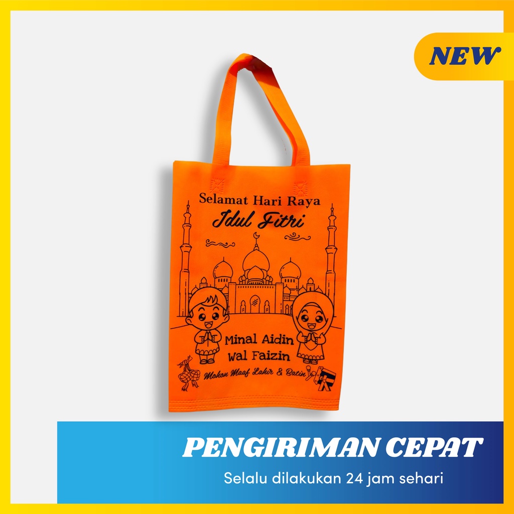 

Tas Spunbond Idul Fitri / Kantong Bingkisan Lebaran Goodie Bag