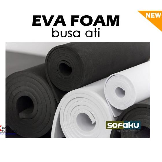 {QN.14Ja23y} EVA FOAM Spon Busa Karet Ati (Harga Per mm) Busa Tipis Untuk Alas