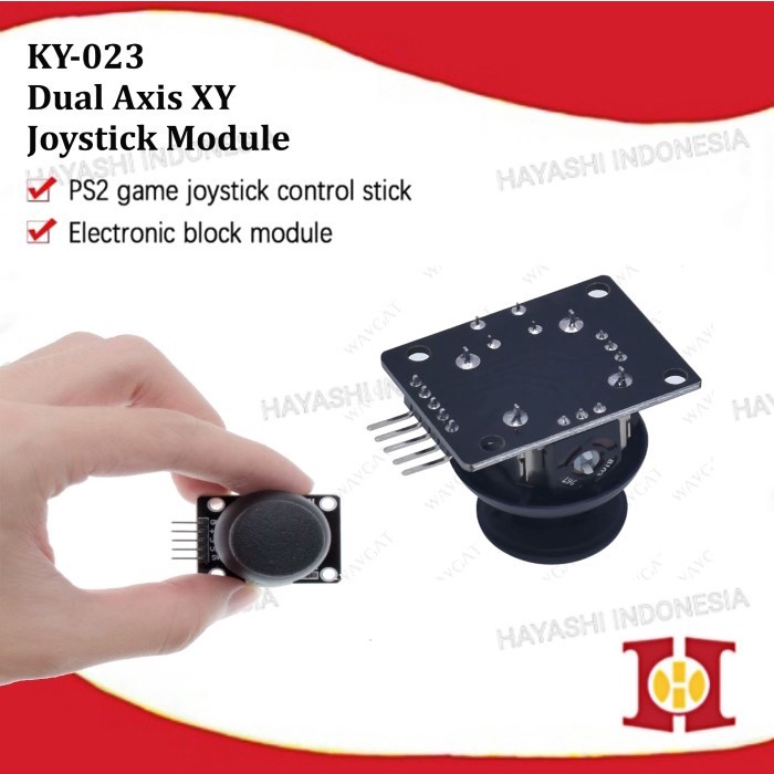 KY-023 Dual Axis XY Joystick Analog Module Modul Joy Stick Arduino PS2