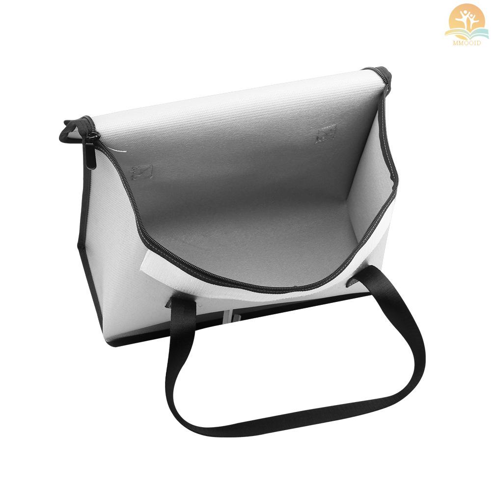 [MMOI] Tas Dokumen Tahan Api Bahan Silikon Cair Tahan Air Insulasi Panas Kapasitas Besar Tas Aman Dengan Resleting Untuk File Cash Passport Tablet Dokumen Tempat Penyimpanan