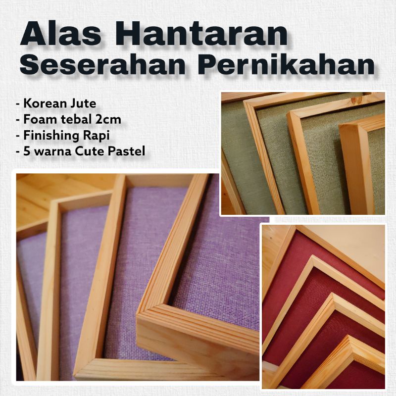 

Alas Hantaran Seserahan Pernikahan Hampers Kado