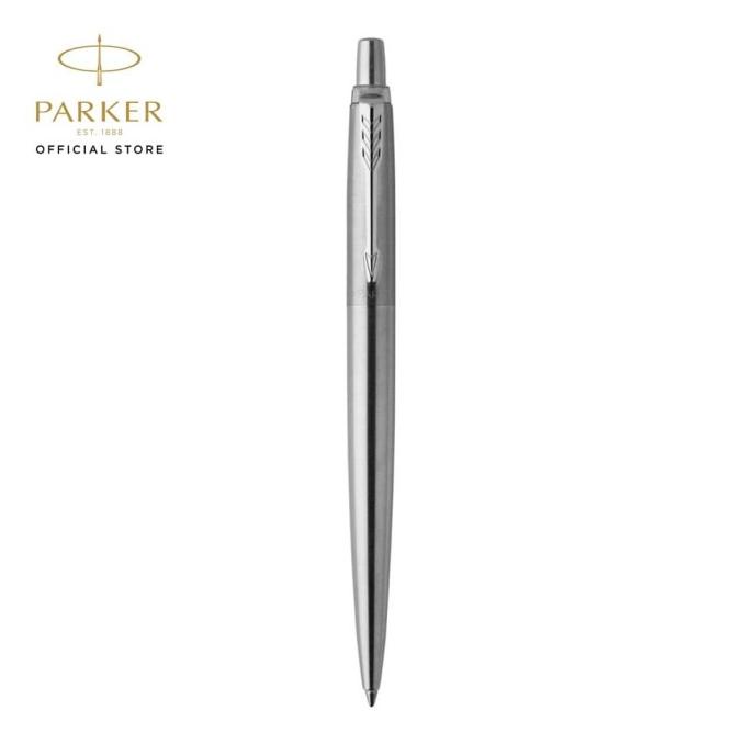 

TERMURAH Parker Jotter Stainless Steel Chrome Trim Ballpoint Black Ink