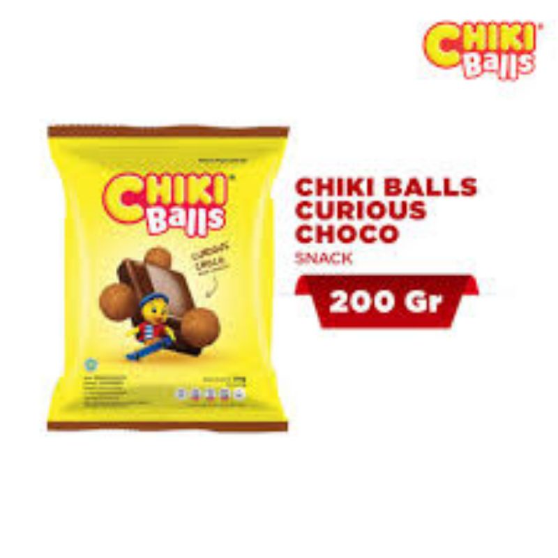 

Chiki Balls Curious Choco 200g ( kemasan besar)