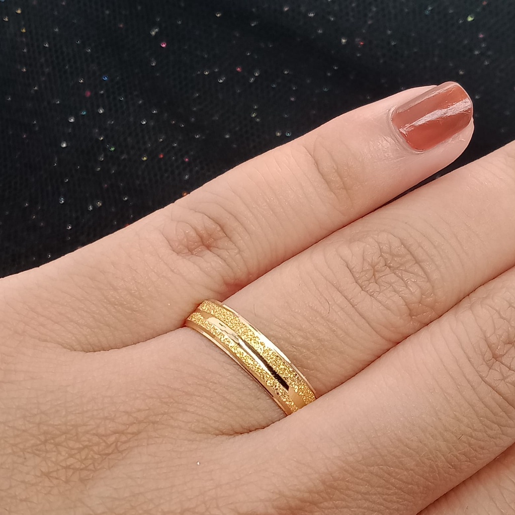 Cincin nikah emas 17k  - 1 pasang 4 Gr kadar 750 - 4075