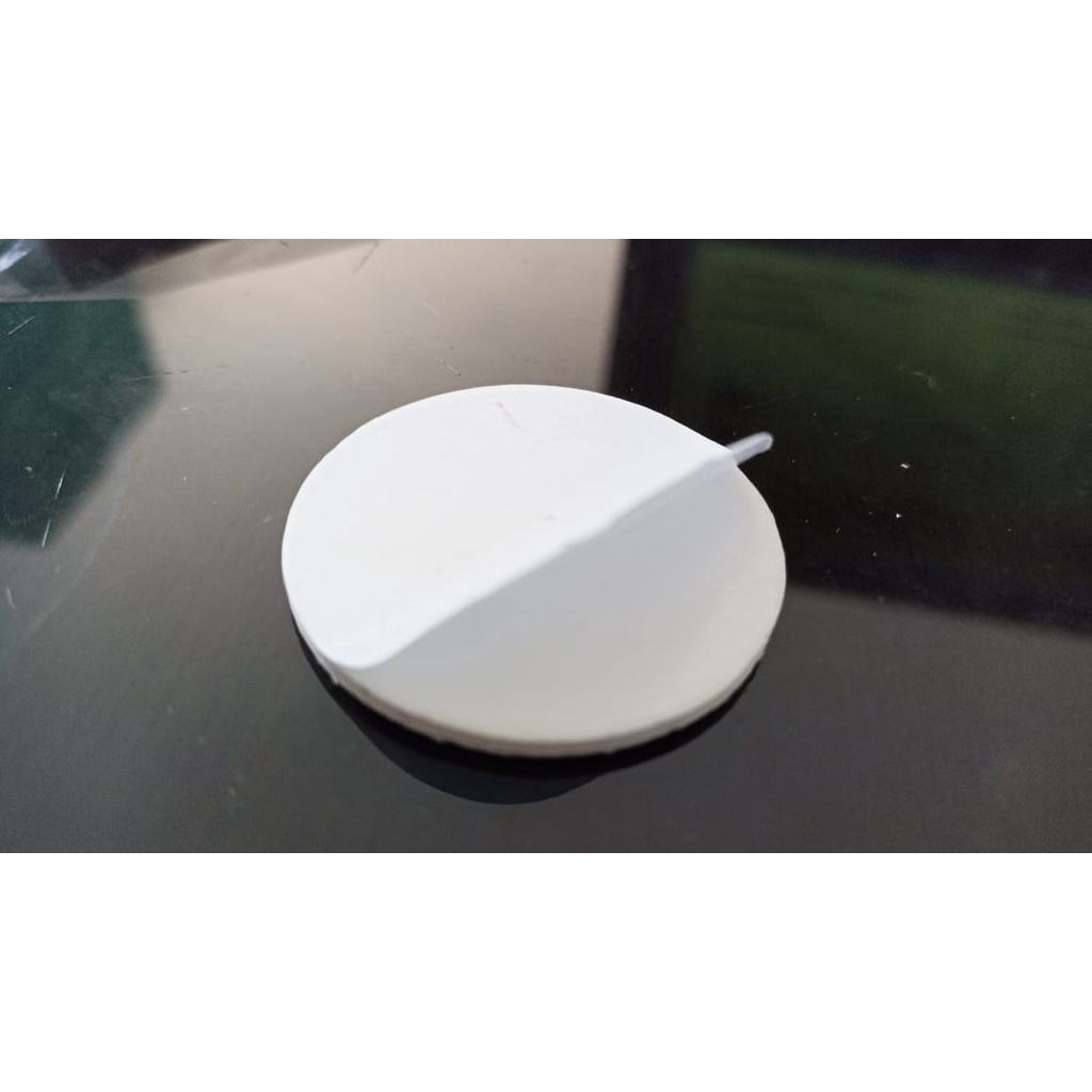 Doubletape Bulat Busa Foam Hitam/Putih | Double Tape Premium Quality