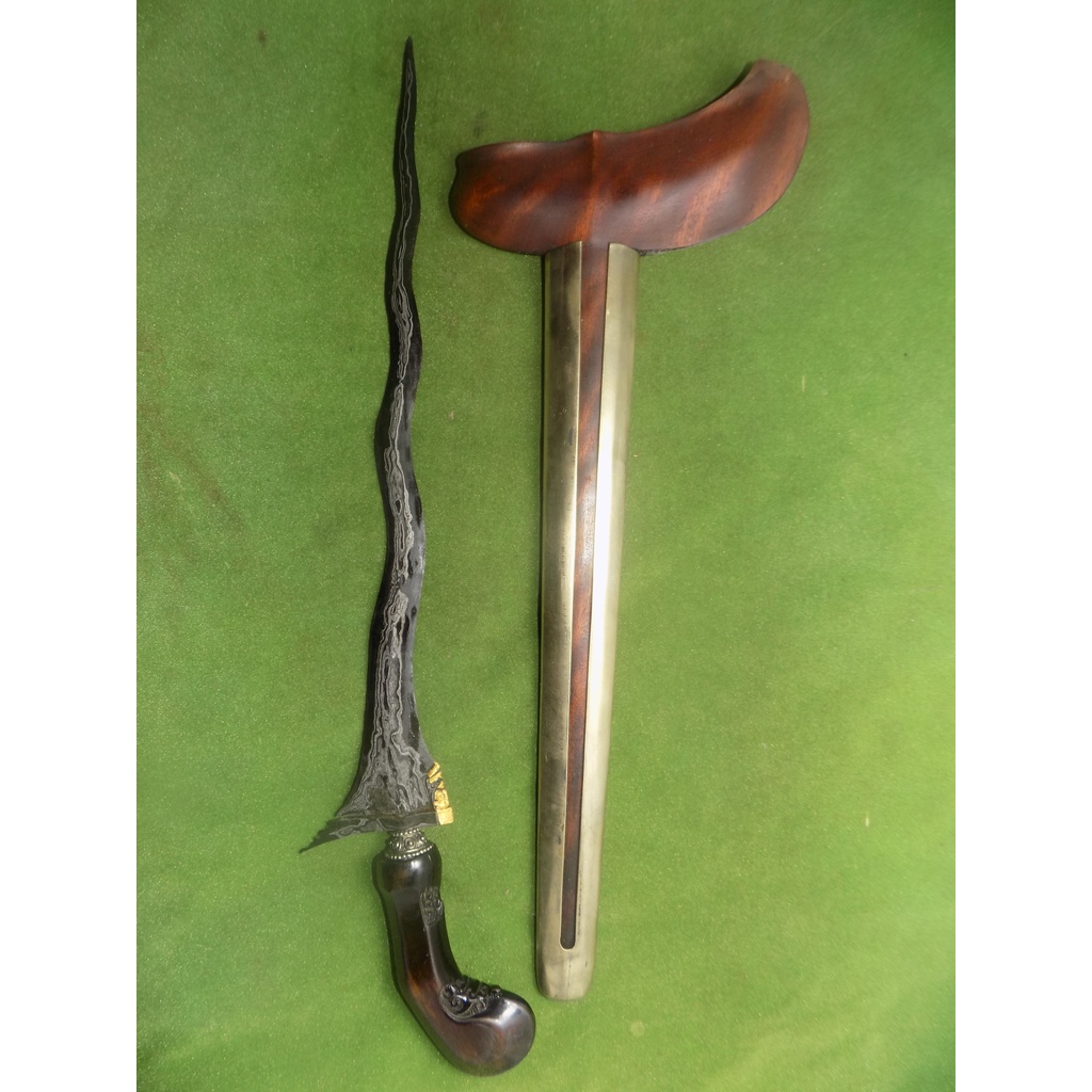 keris buto ijo pamor segoro muncar kinatah panji wilis era mataram tua