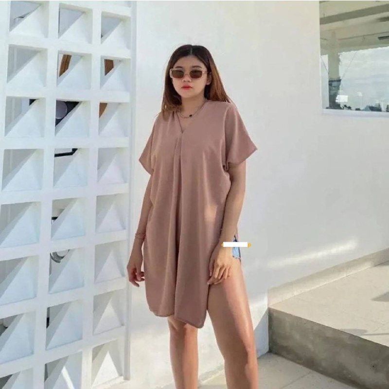 NAGITA LONG SQUARE | ATASAN WANITA | Nagita Long Square Terbaru Airflow Crinkle Blouse Atasan Big Size Wanita Oversized Top Cewek/NAGITA LONG SQUARE CRINGKEL AIR FLOW /