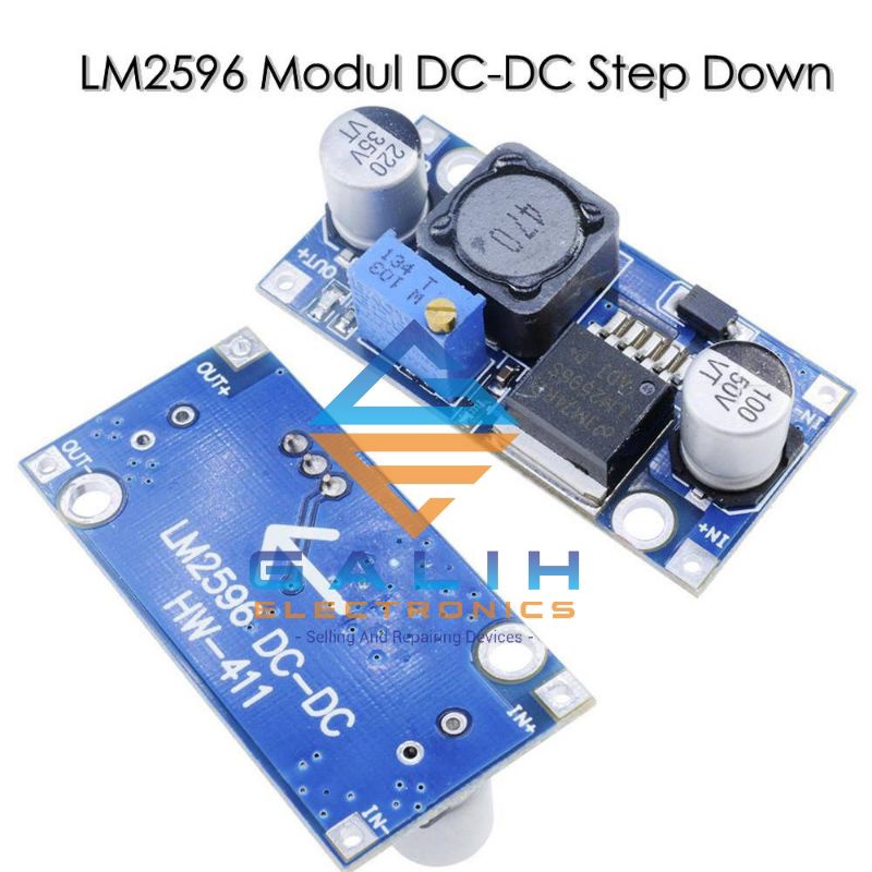 Stepdown LM2596 untuk STB &amp; Receiver K•Vision/Nex/Nusantara