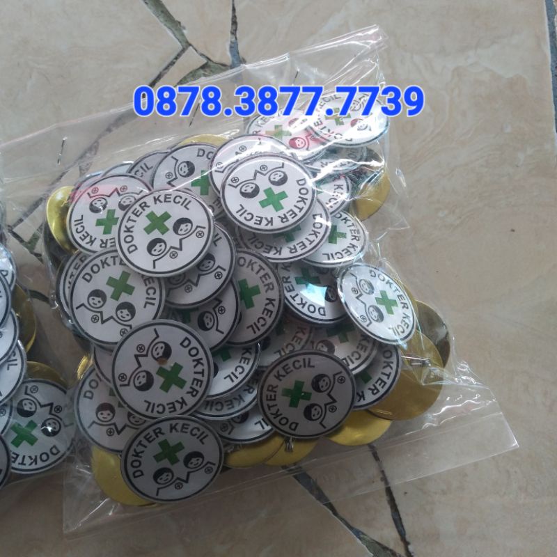 Pin DOKTER KECIL 100 Biji (patri halus)