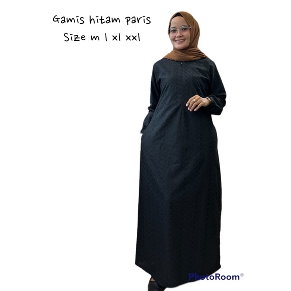 GAMIS HITAM PARIS