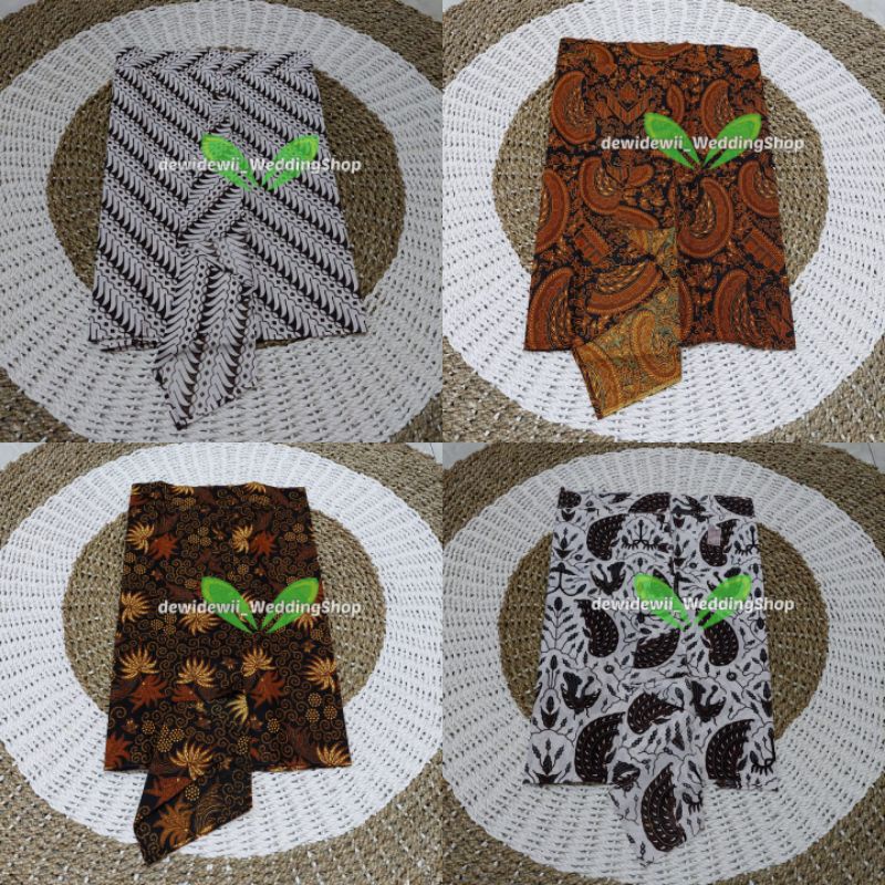 Sapit Urang / Jarik Cowok Pendek |  Motif Lengkap