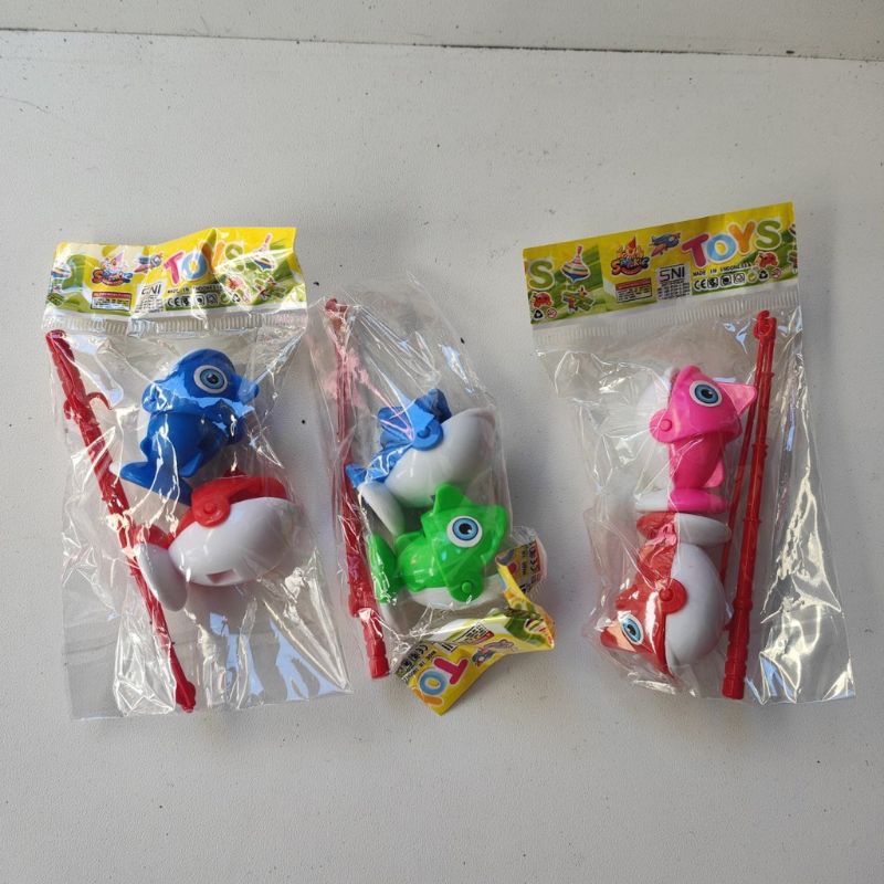 mainan pancingan plastik fishing toy