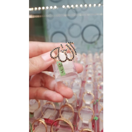 cincin lafaz allah emas 700 asli