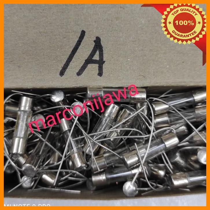 (MAR) fuse kaca 1A 250V 5x20